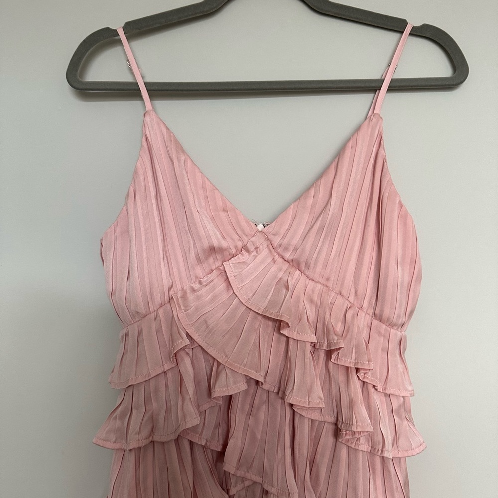 Pink Ruffle Dress 🌸 - Picture 4 of 6